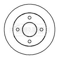 BORG & BECK Piduriketas BBD4889